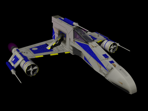 PovrayObjectStarwarsEWing.png